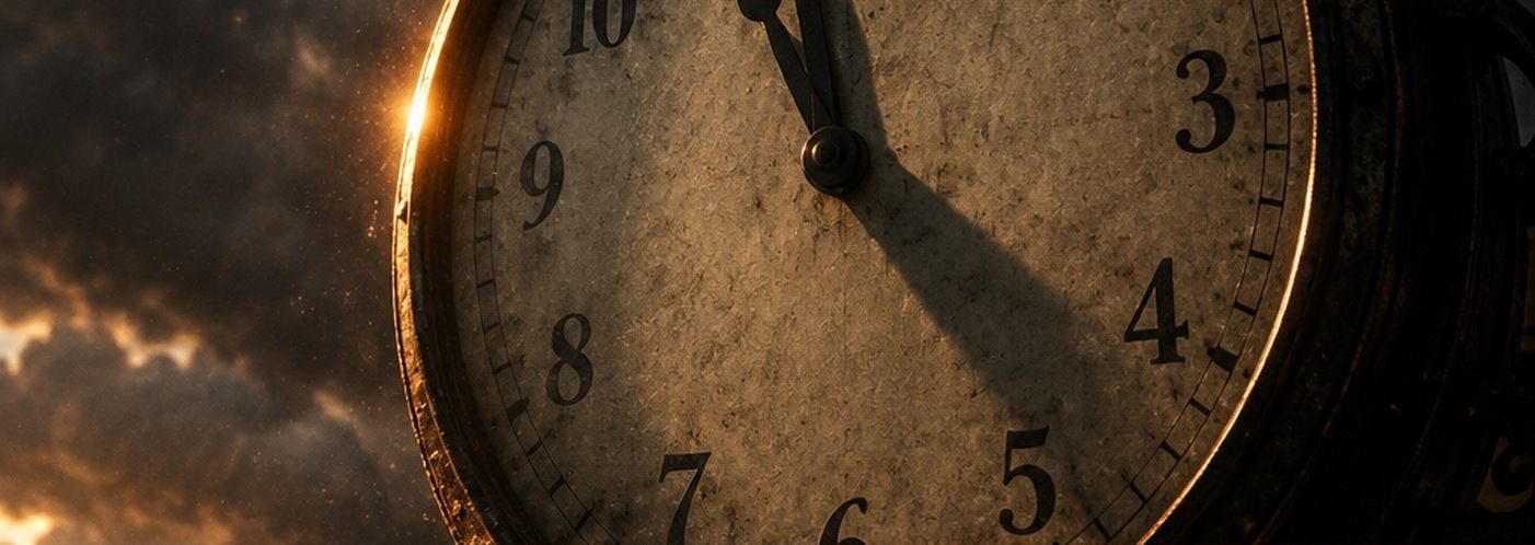 Light blue blog card reading Ticking Clocks, tagged On Screenwriting, with a photo of Barbara J. Ross