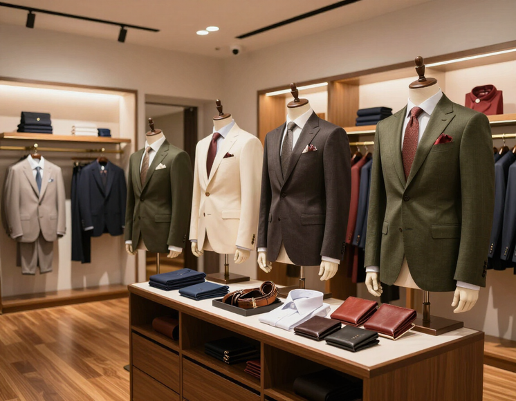 Tienda de trajes y moda masculina premium