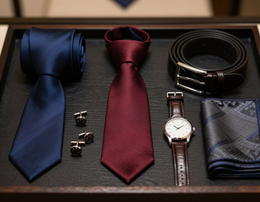Accesorios masculinos de lujo