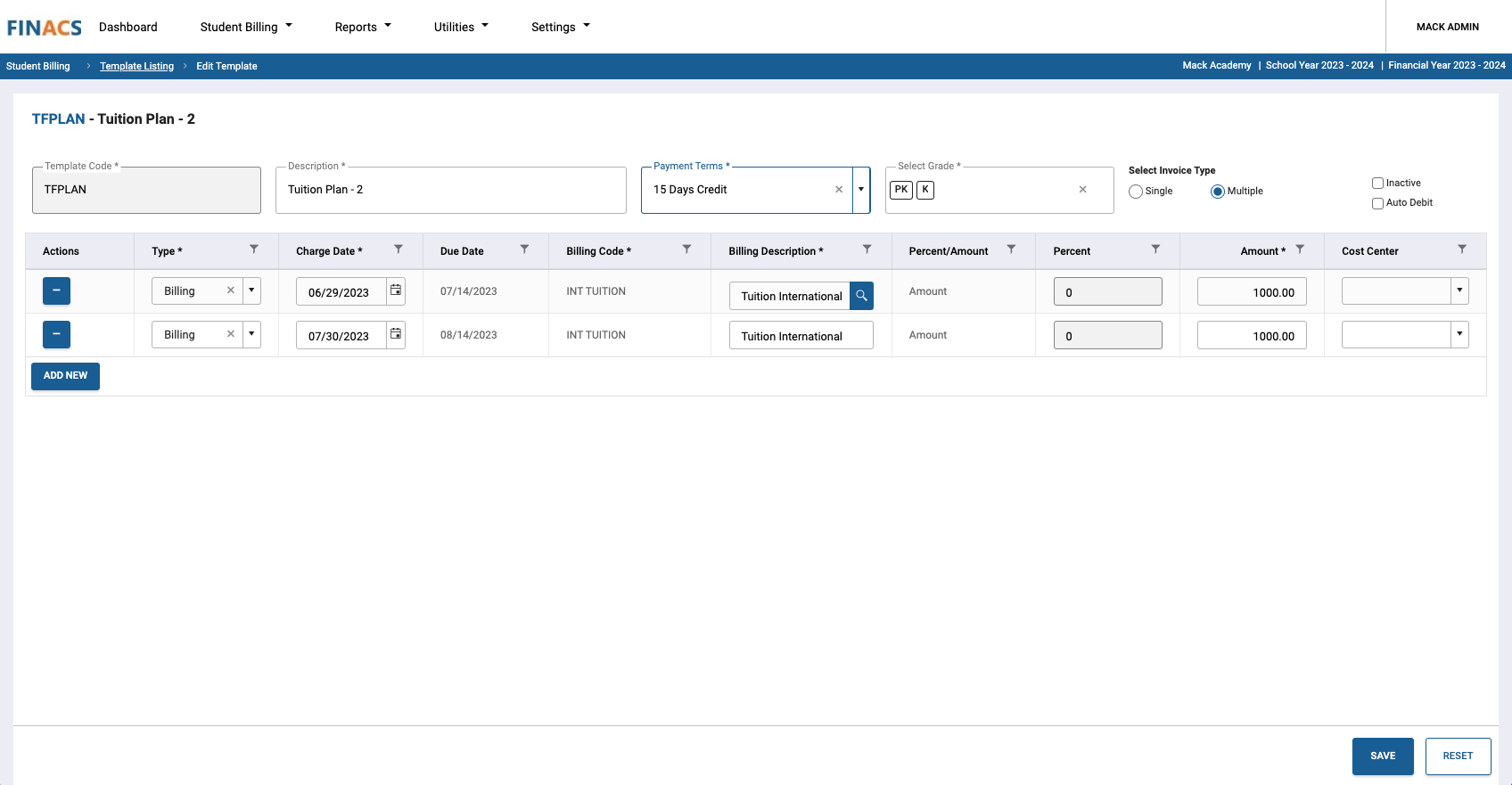 Student Receipt Software Online Student Billing Software for Schools | Rediker Software