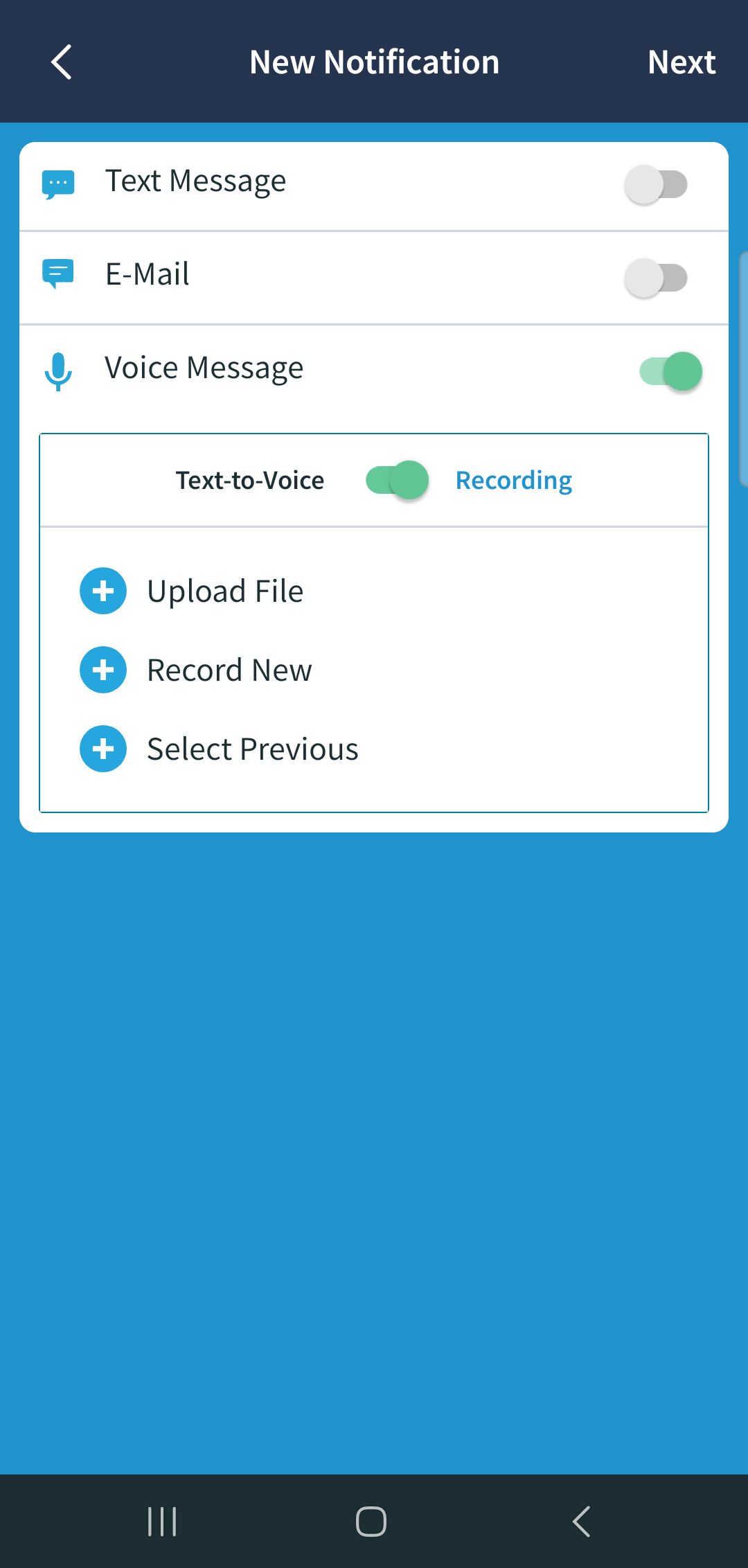 AP Notify | AdminPlus App - Voice Mail Feature