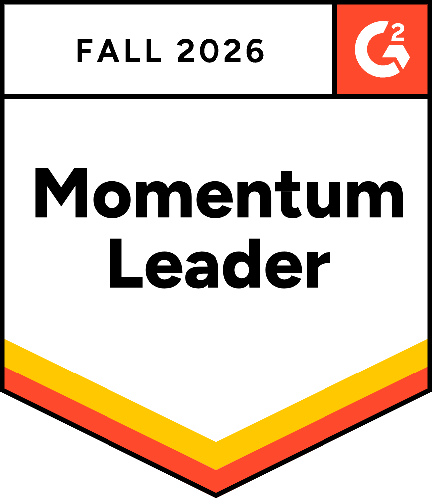 G2 Review Badge - Momentum Leader