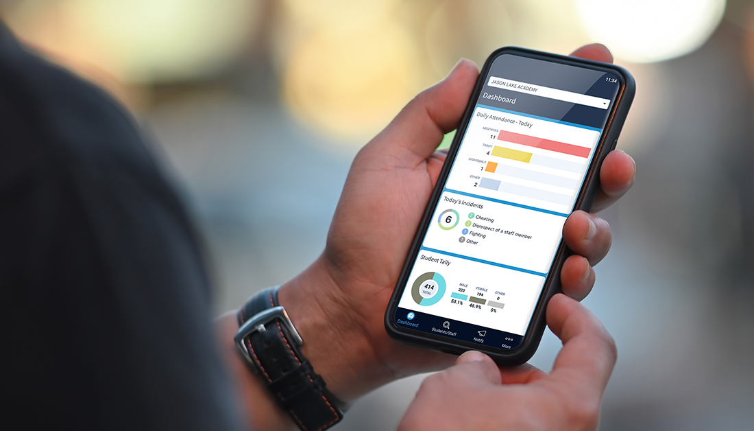 Mobile App on Phone