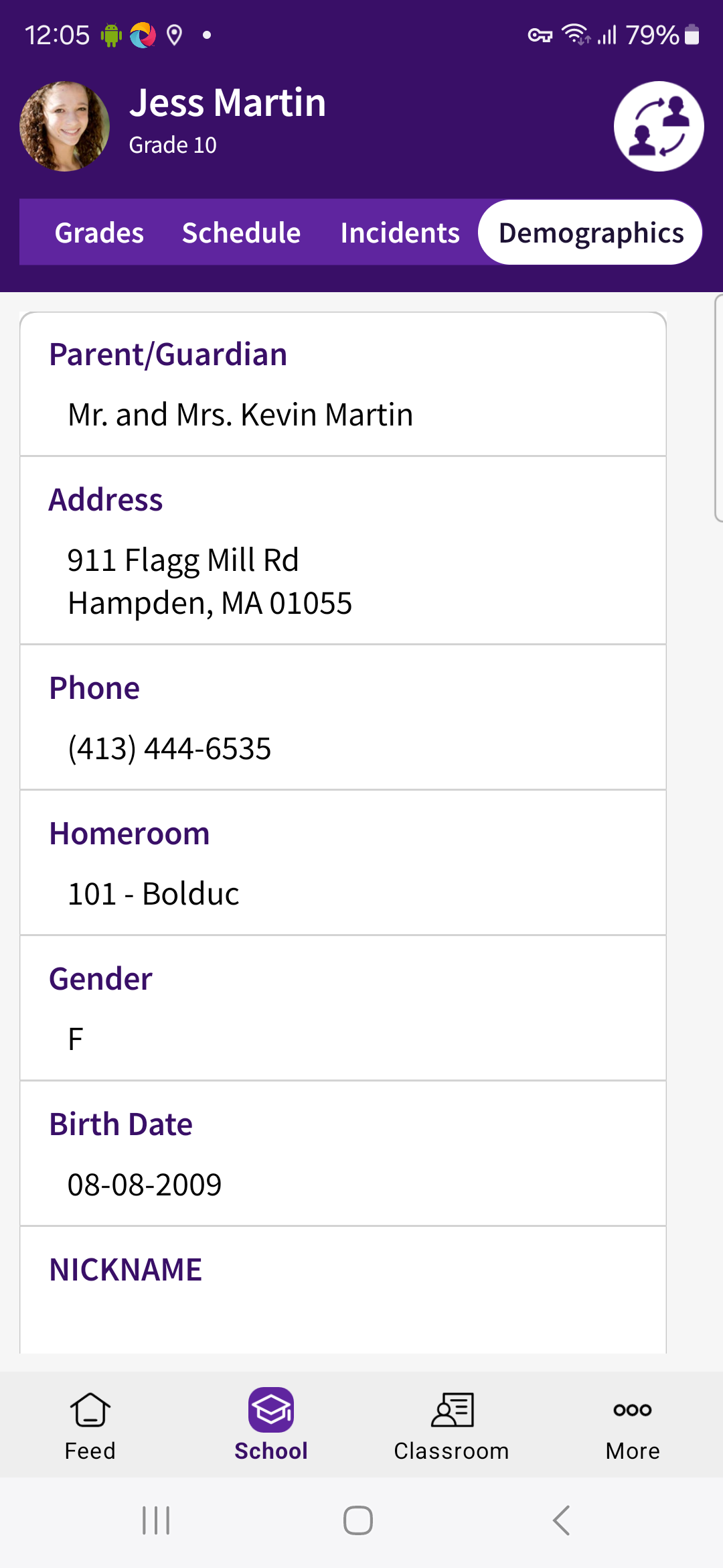 PlusPortals Mobile App: Demographics