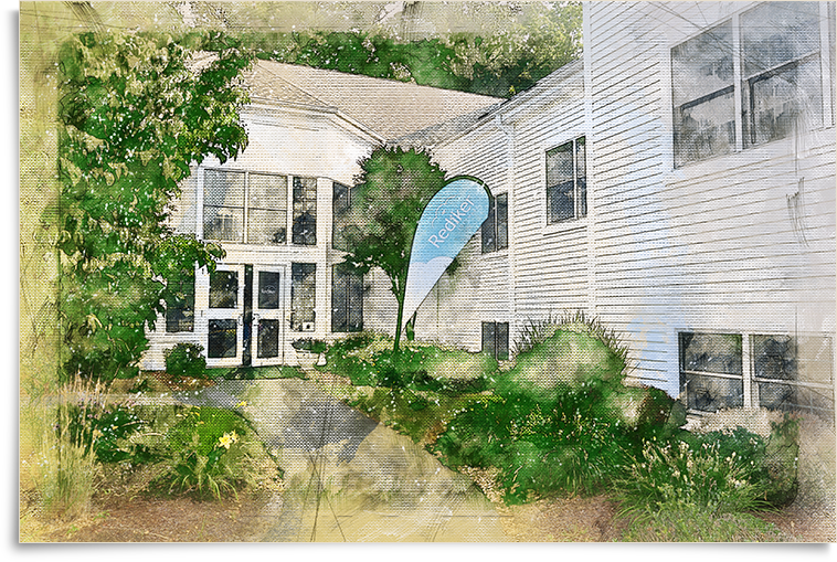 Sketch of the Rediker Software Building