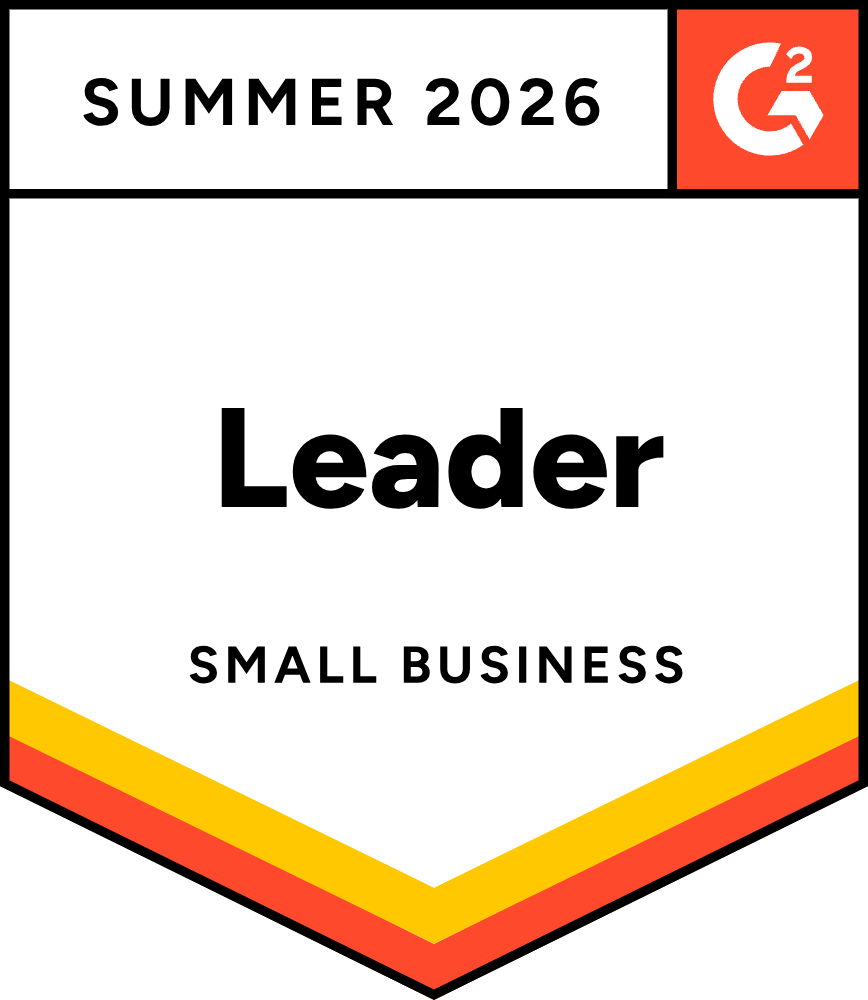 G2 Badge - Leader, Small Business
