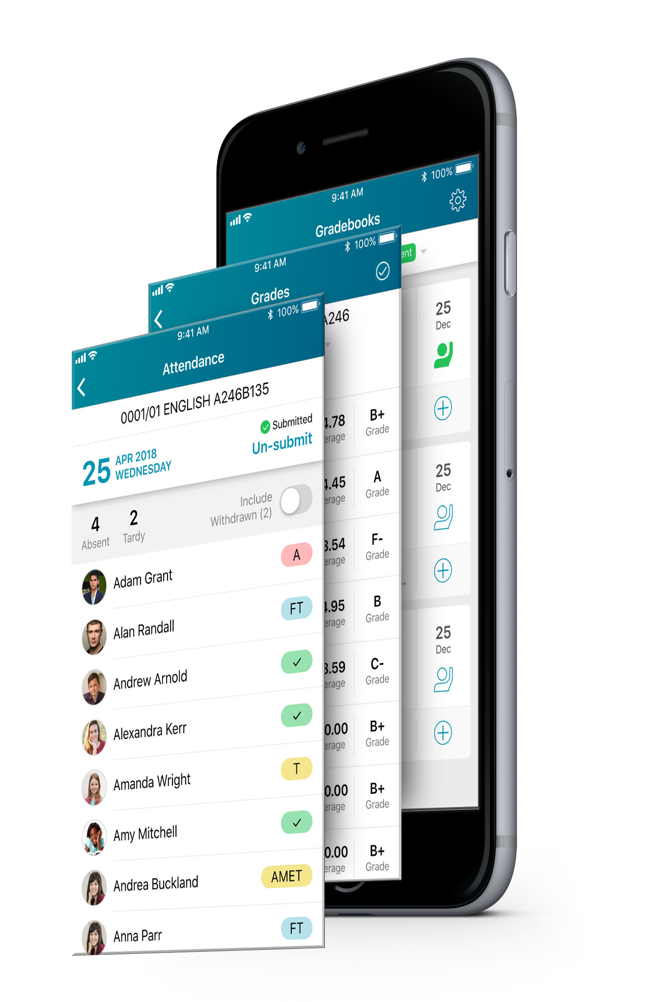 TeacherPlus Gradebook Mobile App