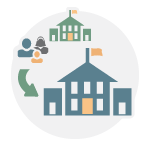 Student Transfer Icon