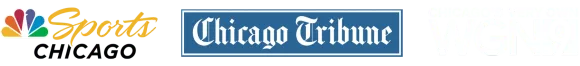 As seen on NBC Sports Chicago Chicago Tribune and WGN Channel 9
