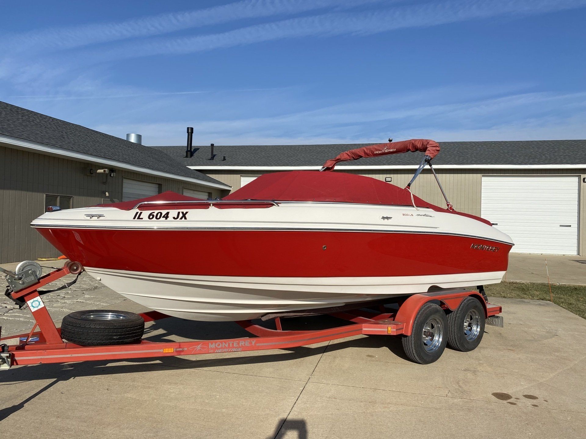 Boat that has been refinished by LandCraft
