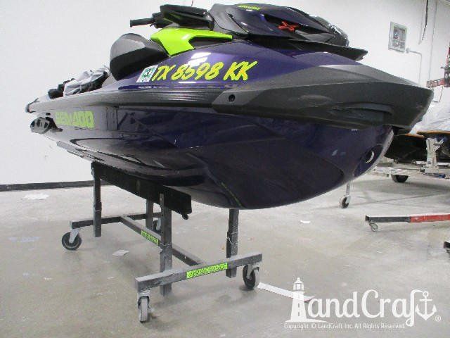 Sea Doo personal watercraft after repairs and refinishing