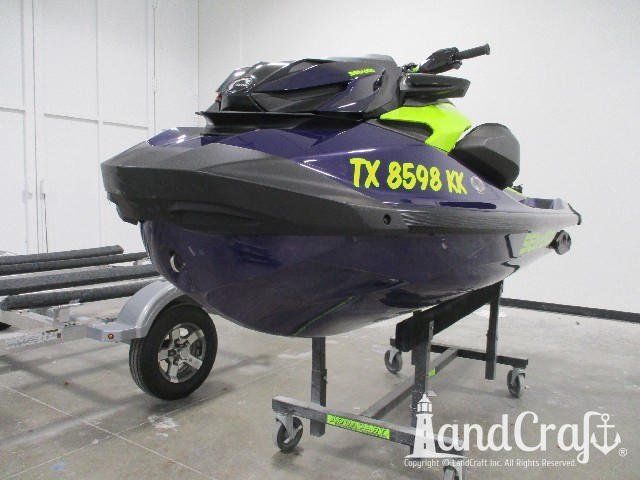 Sea Doo personal watercraft after repairs and refinishing