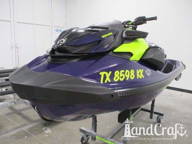 Sea Doo personal watercraft after repairs and refinishing