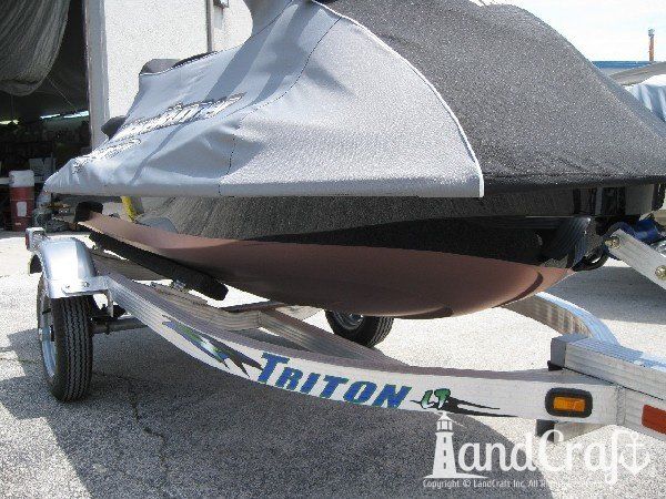 High performance bottom paint on a waverunner