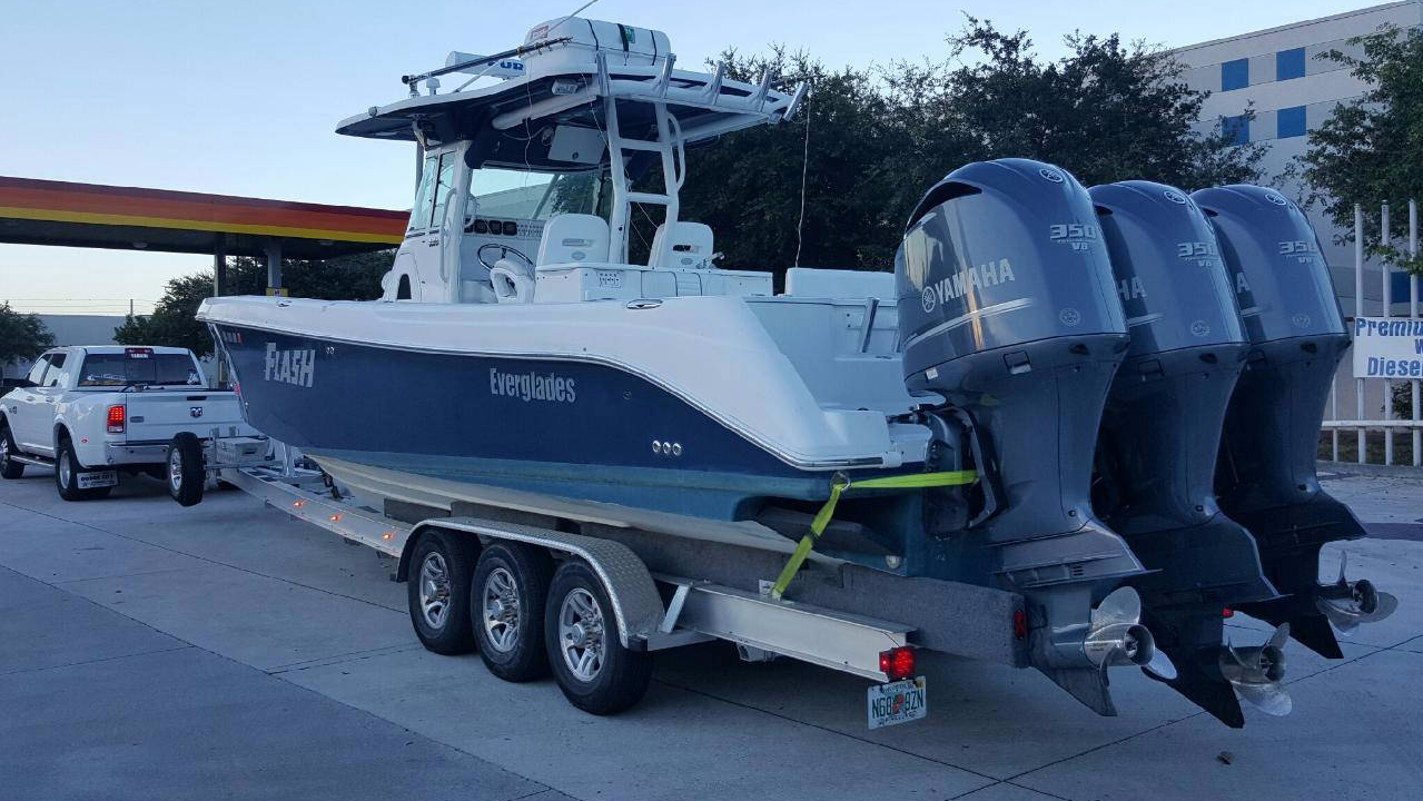 Boat moving services