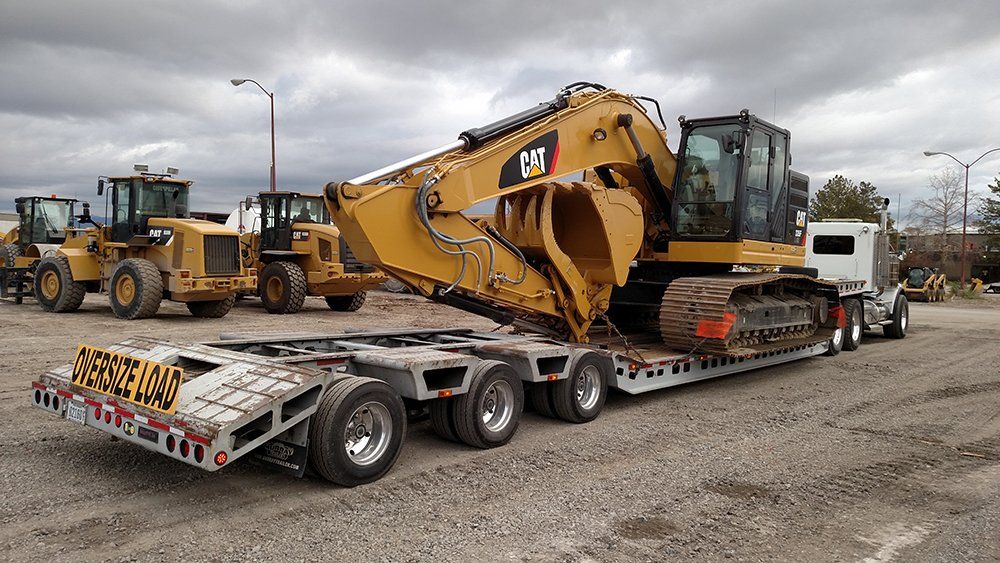 Heavy machinery transport services