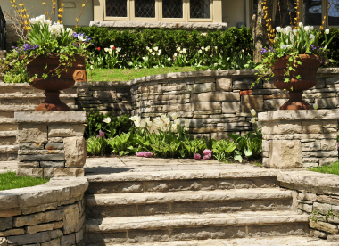 stunning frontyard landscape design in orange county