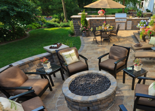 back yard landscape design in orange county ca