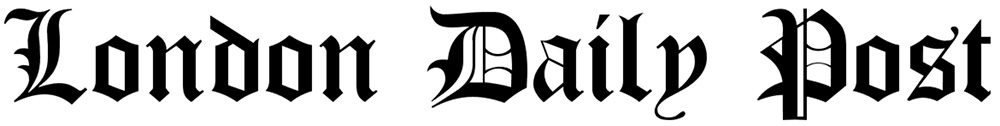 London Daily Post logo in black gothic type on a white background