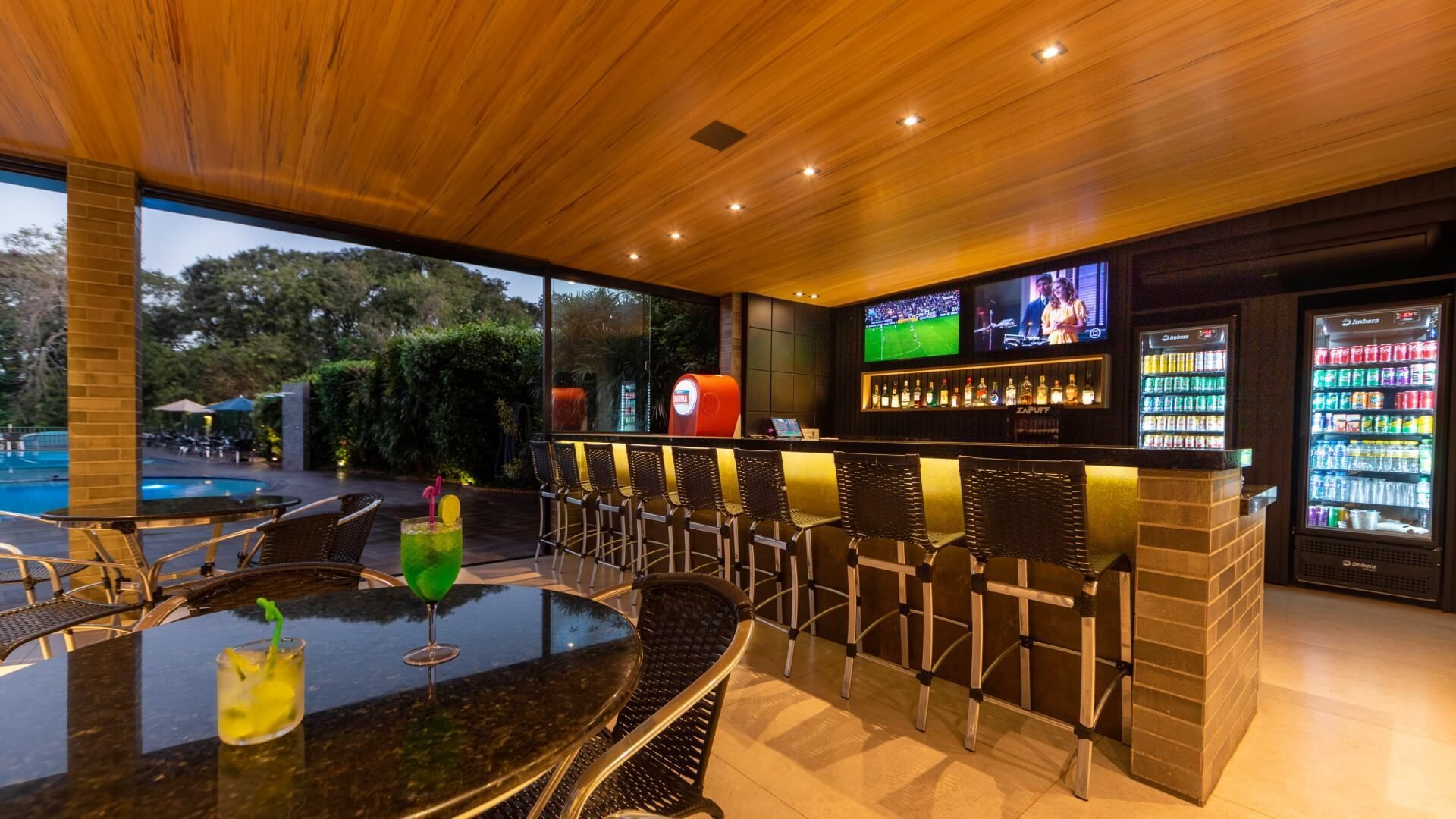 Bar e restaurante Falls Galli Hotel