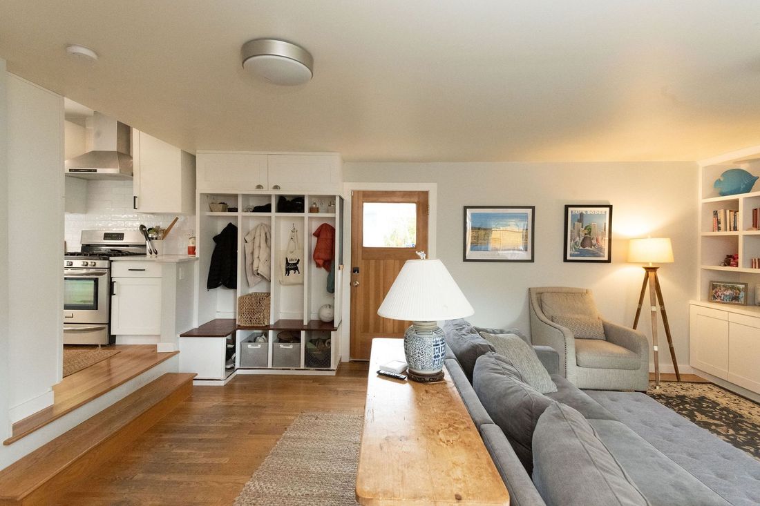 Newly remodeled interior