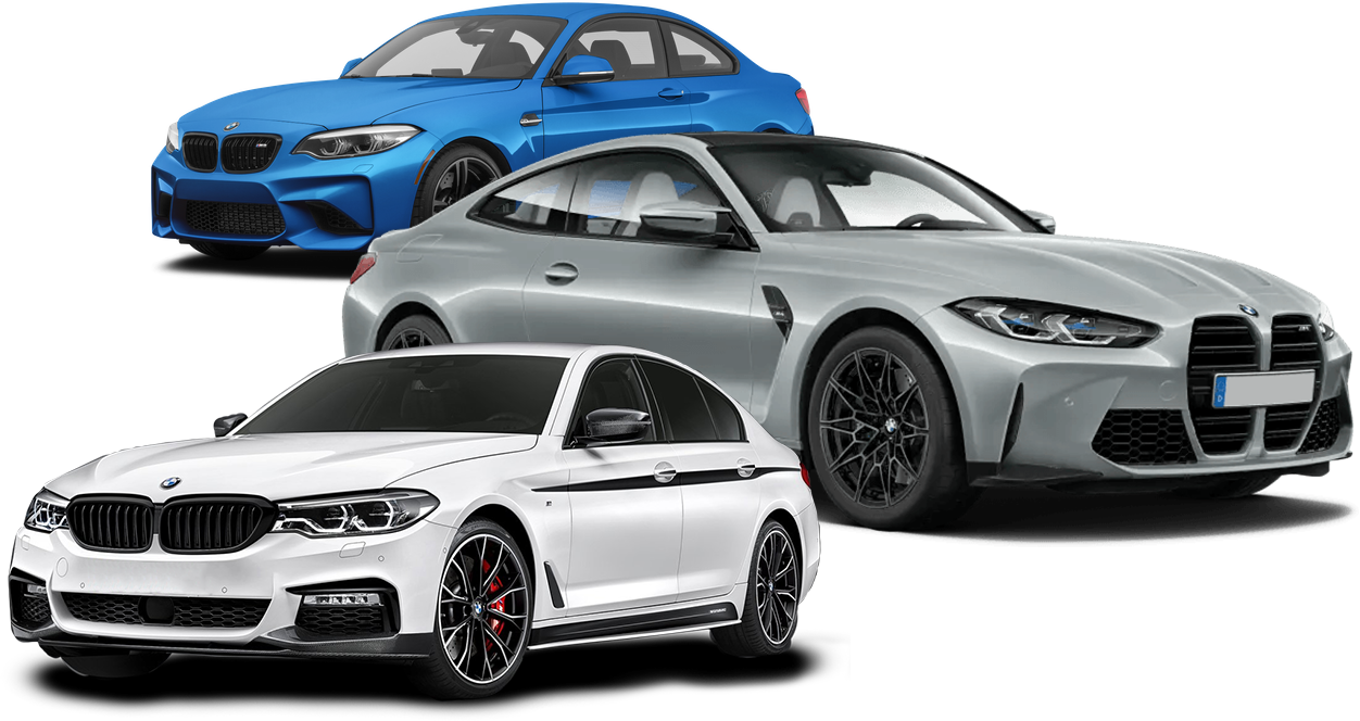 a group of cars are sitting next to each other on a white background .