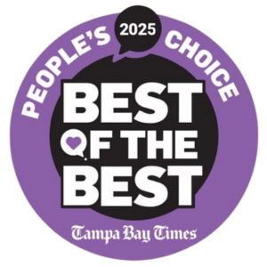 Purple circle with 