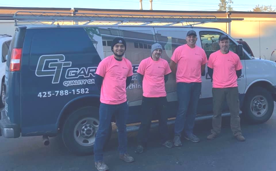 Garage Tech technicians specializing in residential garage door installation and repair in the Shoreline, WA area