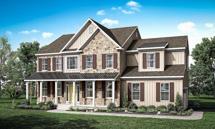 Sal Lapio Homes - Newhaven Grand Farmhouse with black windows