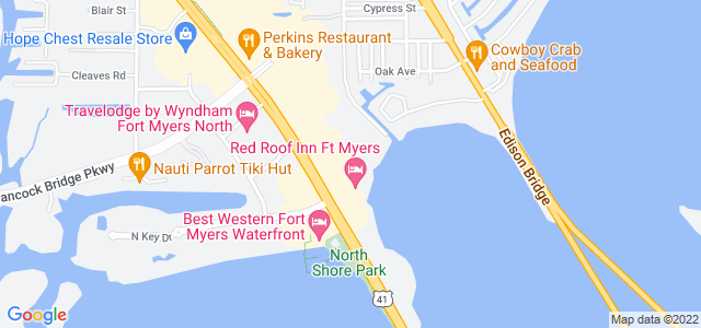 Map of business location
