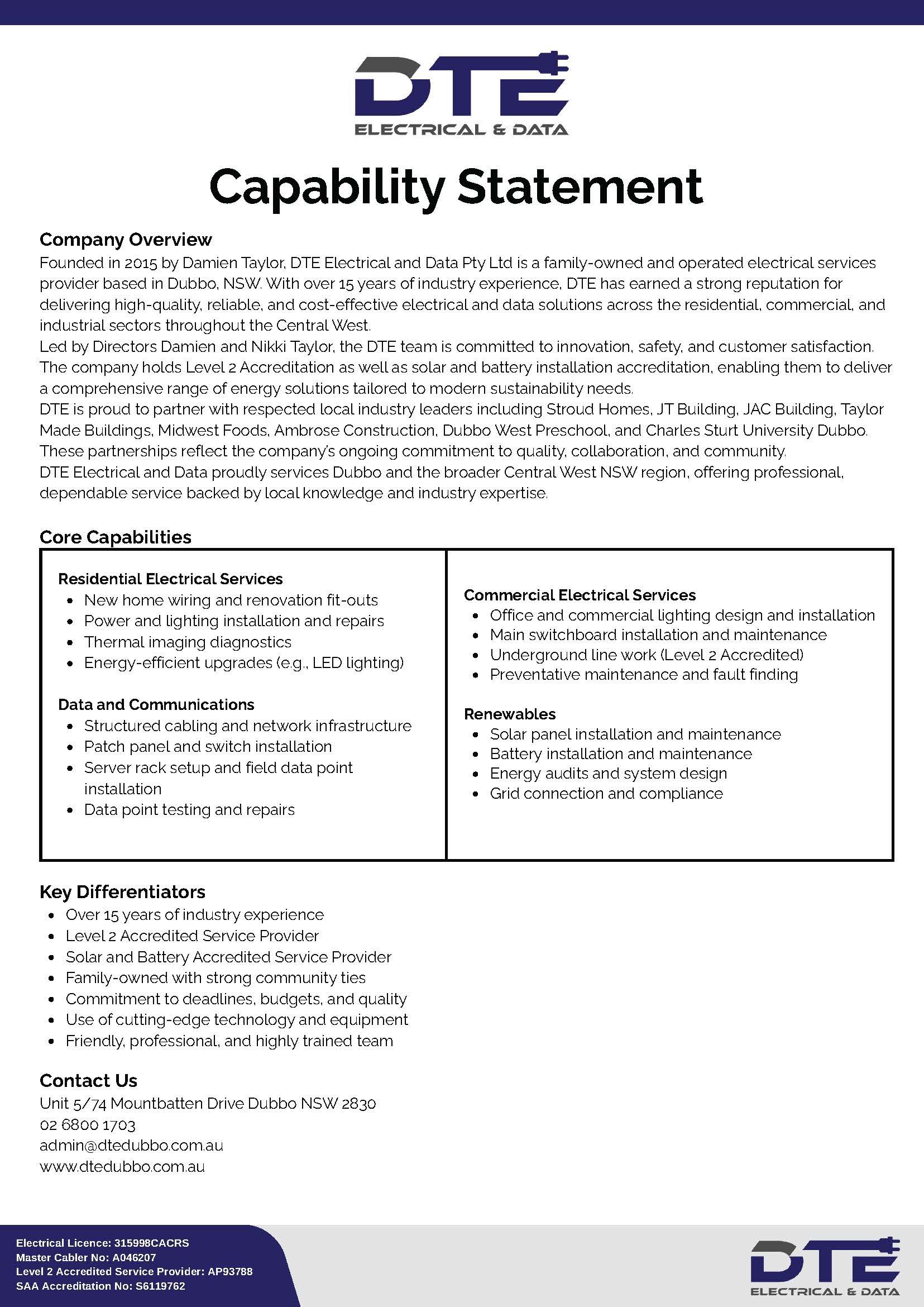 DTE Electrical & Data