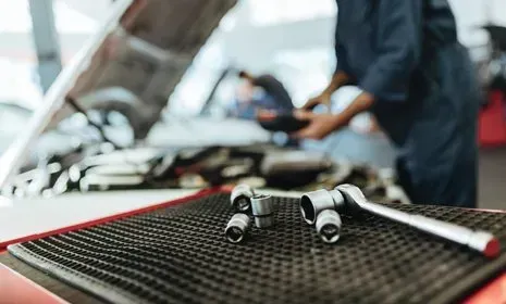 Mechanical Tools in Car Workshop — Virginia Beach, VA – London Bridge Motor Co Mechanical Tools in Car Workshop — Virginia Beach, VA – London Bridge Motor Co