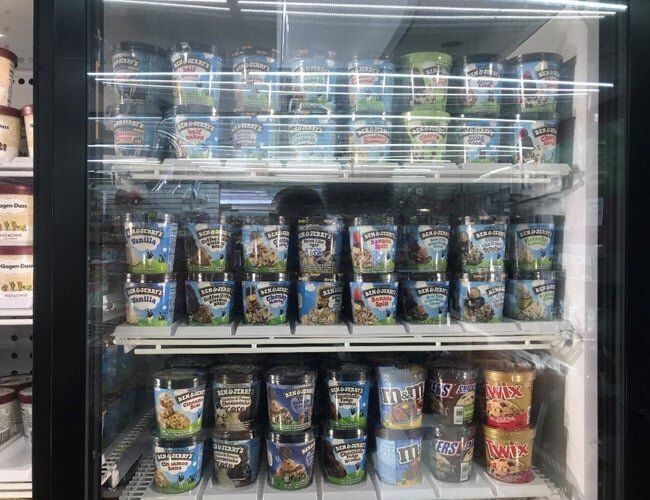 Different Ice Cream In Refrigerator | North Haven, CT | Joe’s Ice Cream Different Ice Cream In Refrigerator | North Haven, CT | Joe’s Ice Cream