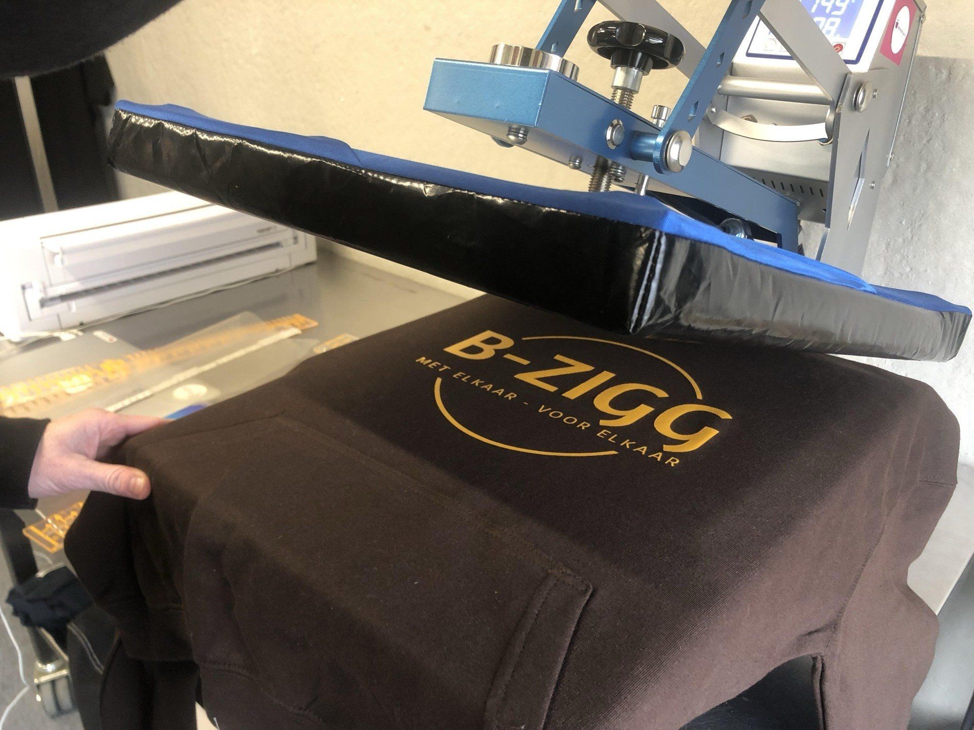Textieldruk voor bedrijven en particulieren