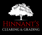 A large, faded gray tree silhouette above the red, serif text