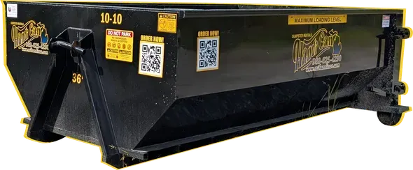 10-yard roll-off dumpster rental from Handi Can in Mid-Michigan