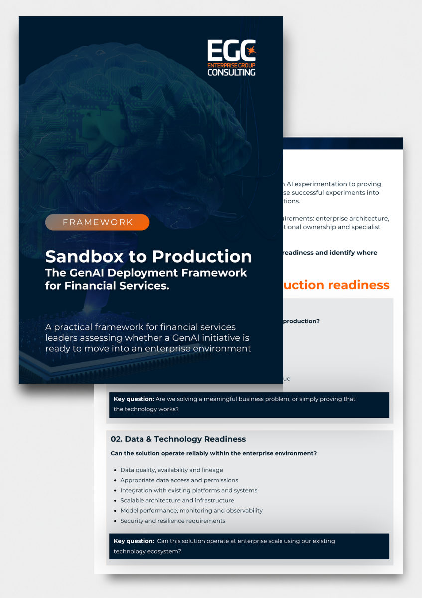 Dark blue “Project Delivery Capability Assessment” booklet over a white document with orange “Premium” heading on the right