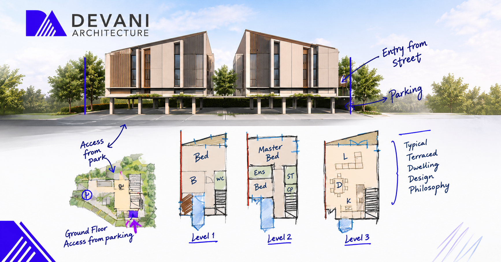 Architectural draughting plans and a 3D model for a home project in the Wellington region

