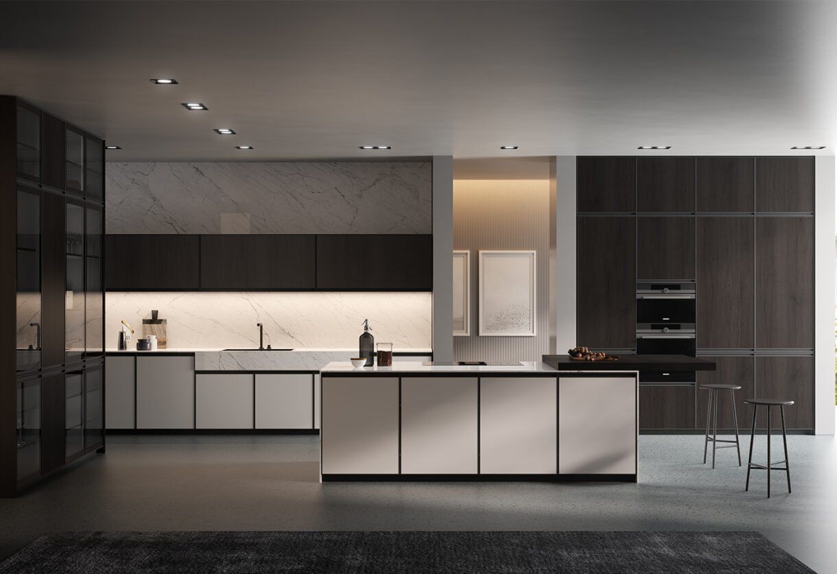 cucina con isola