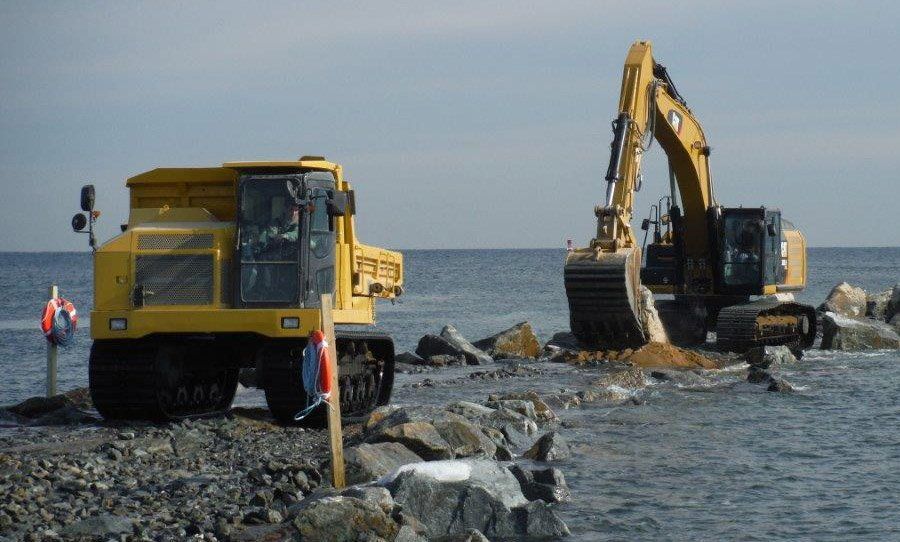 Repairs to the South Jetty