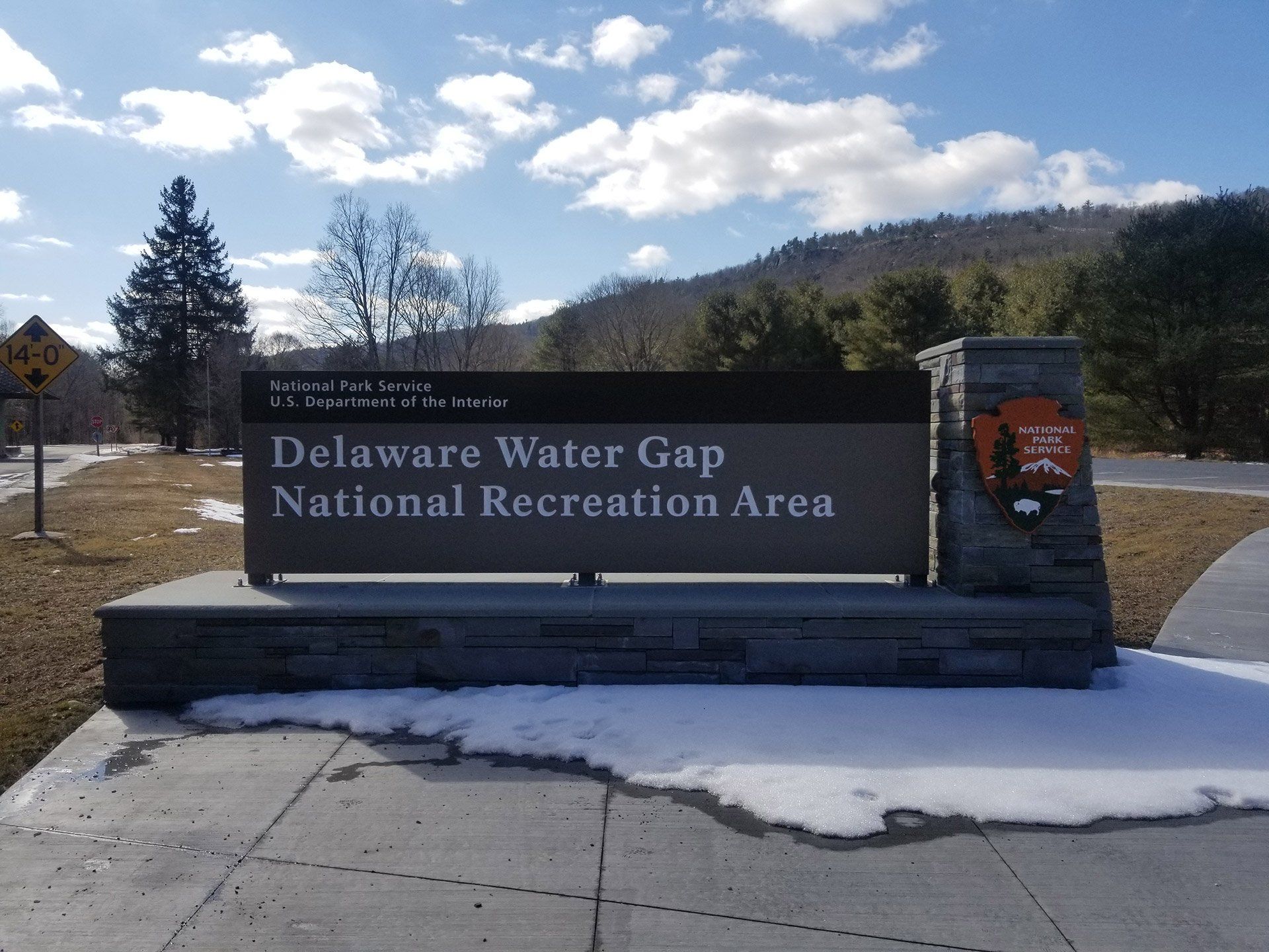 Fabrication of Route 209 Entrance Signs
