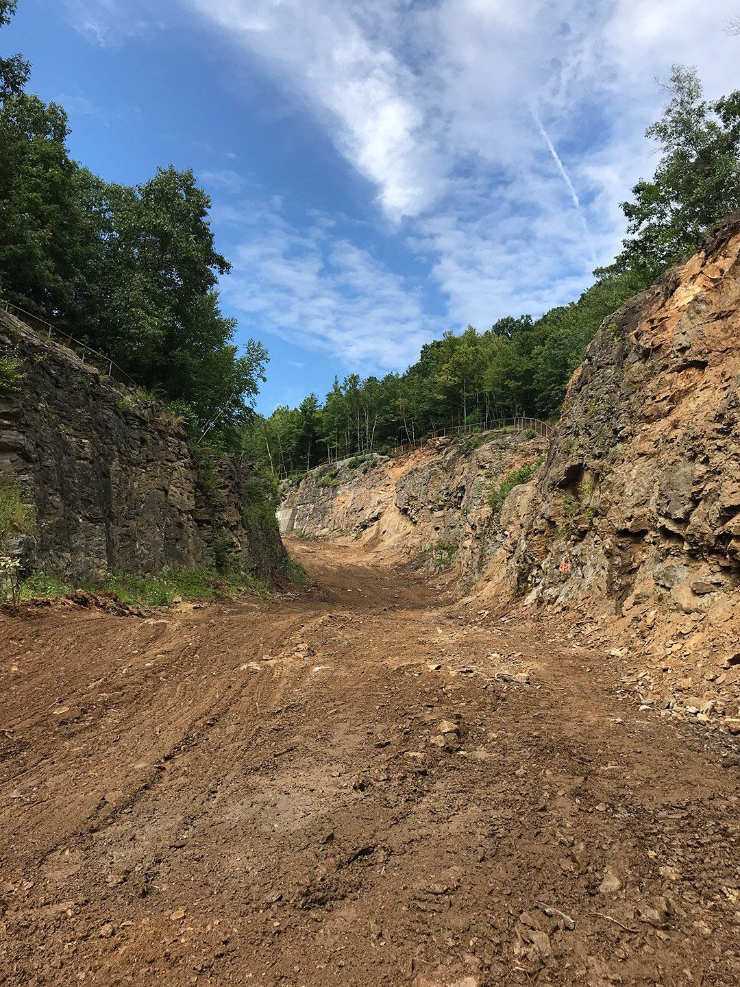Spillway Rock Removal