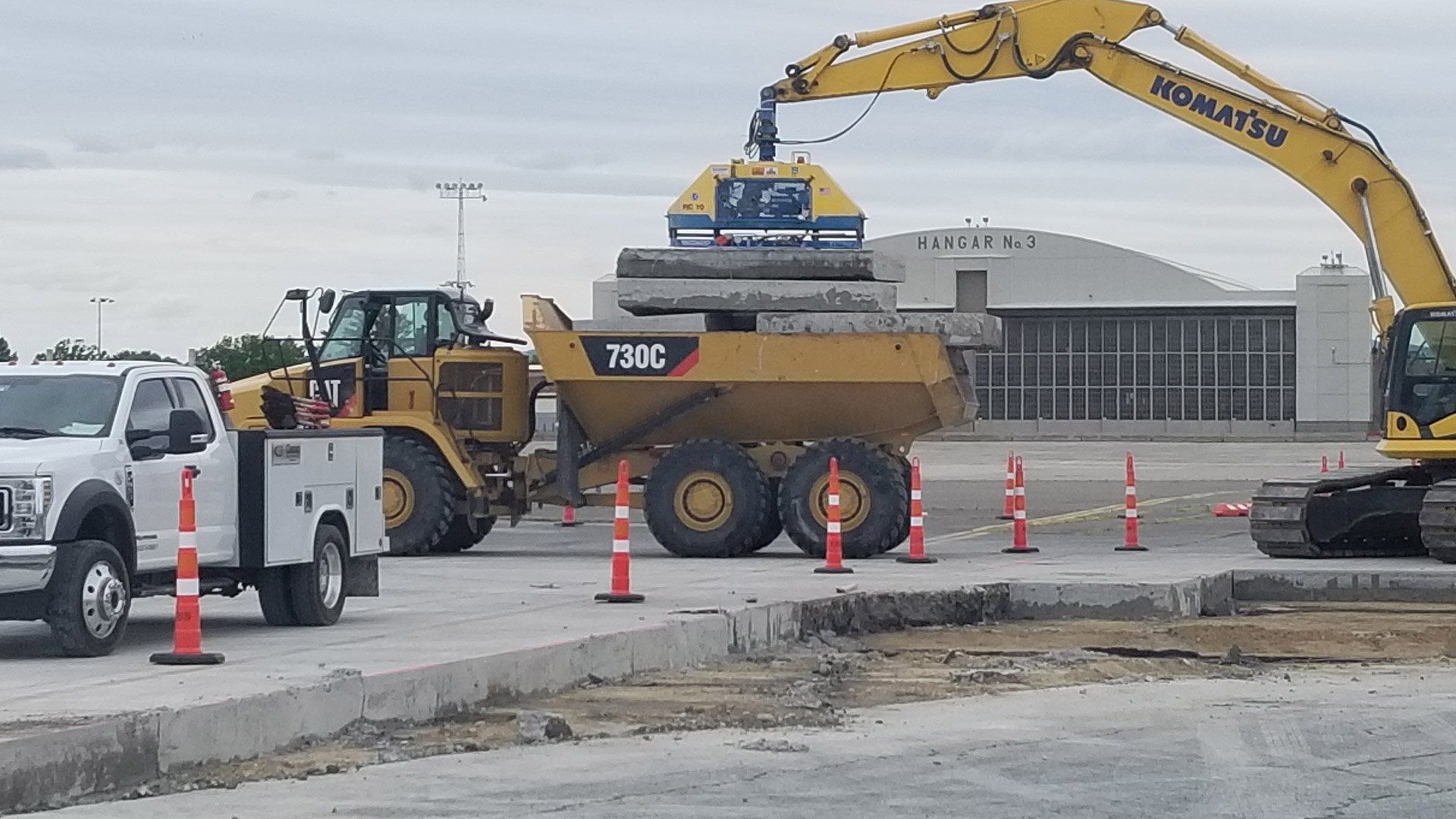 Repair East Ramp & Taxiway G