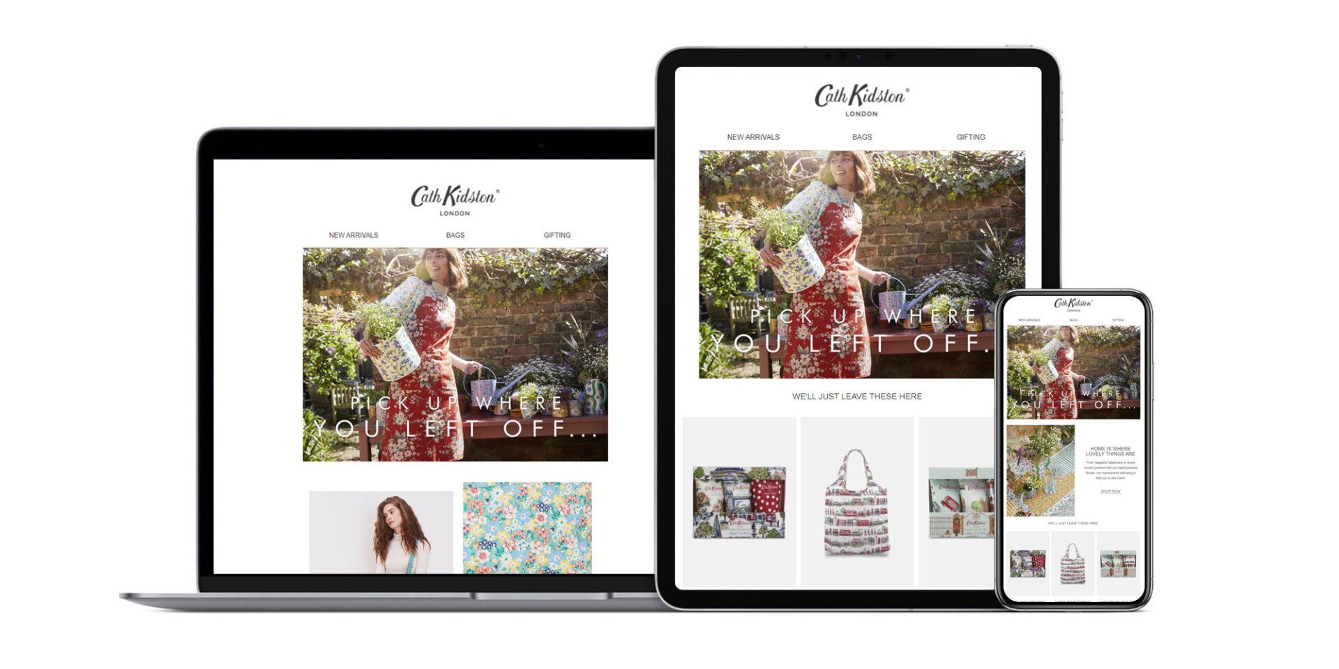 Cath Kidston email design