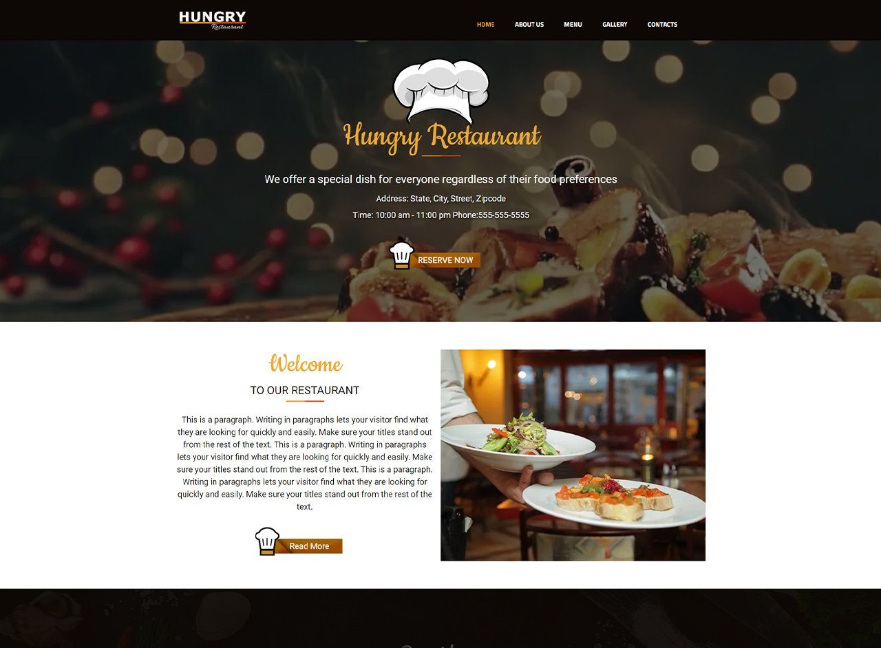 Custom Restaurant Website Design Online Food Orders Canada