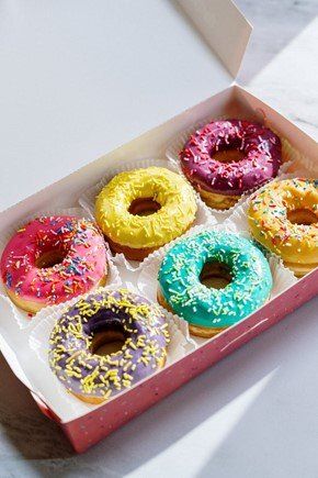 Donuts in a box