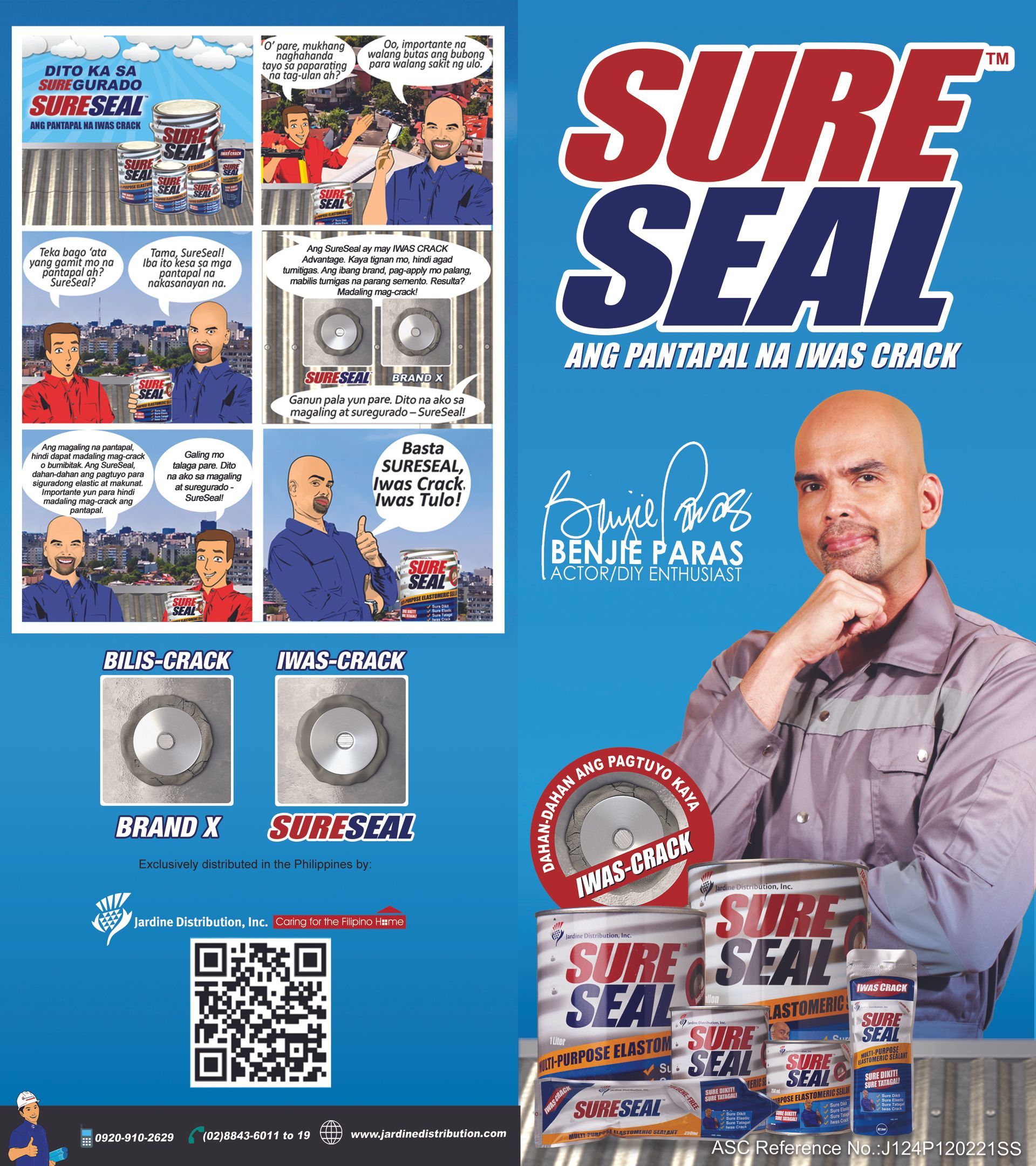 Sureseal elastomeric sealant for waterproofing and flexible surface protection