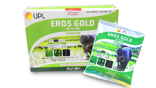 Eros Gold fungicide for crop disease protection and improved plant health