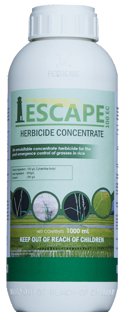 Escape 100EC insecticide solution for controlling farm pests and insects