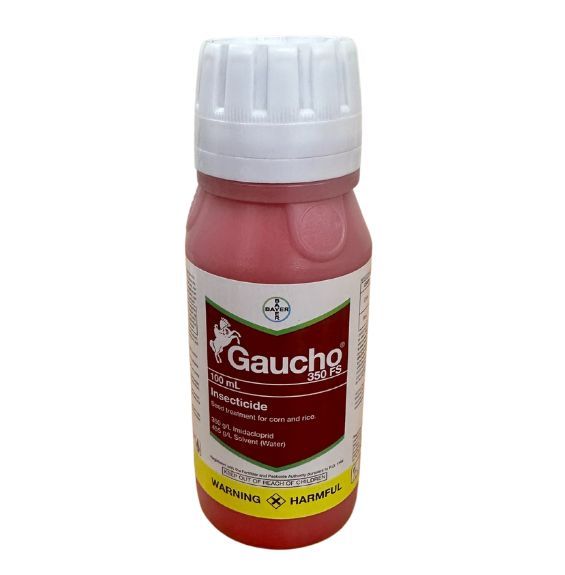 Gaucho insecticide for seed treatment and protection against early pest damage